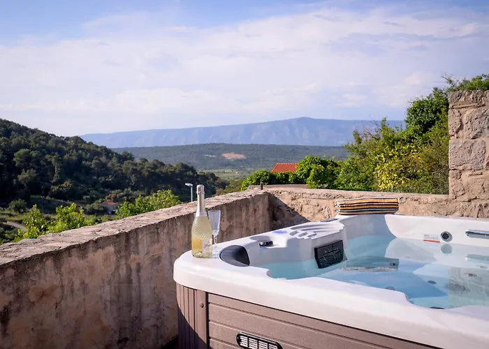 Hedera - Beautiful Stone House Hvar Villa *